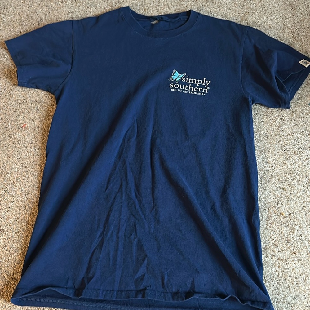 Simply Southern Blue Tee